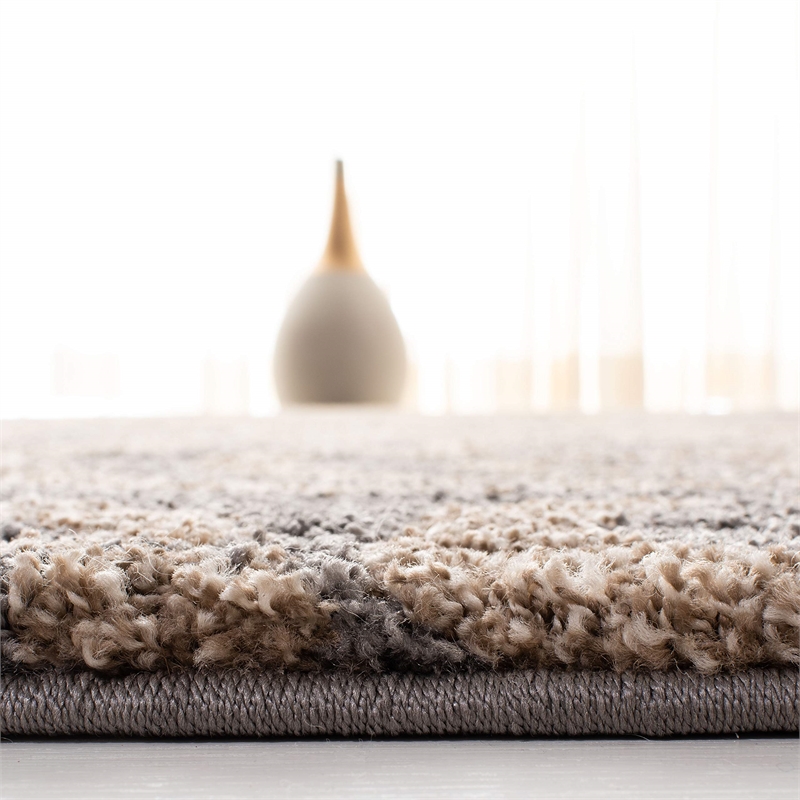 Safavieh Florida Shag Grey Shag Rug - Runner 2'3