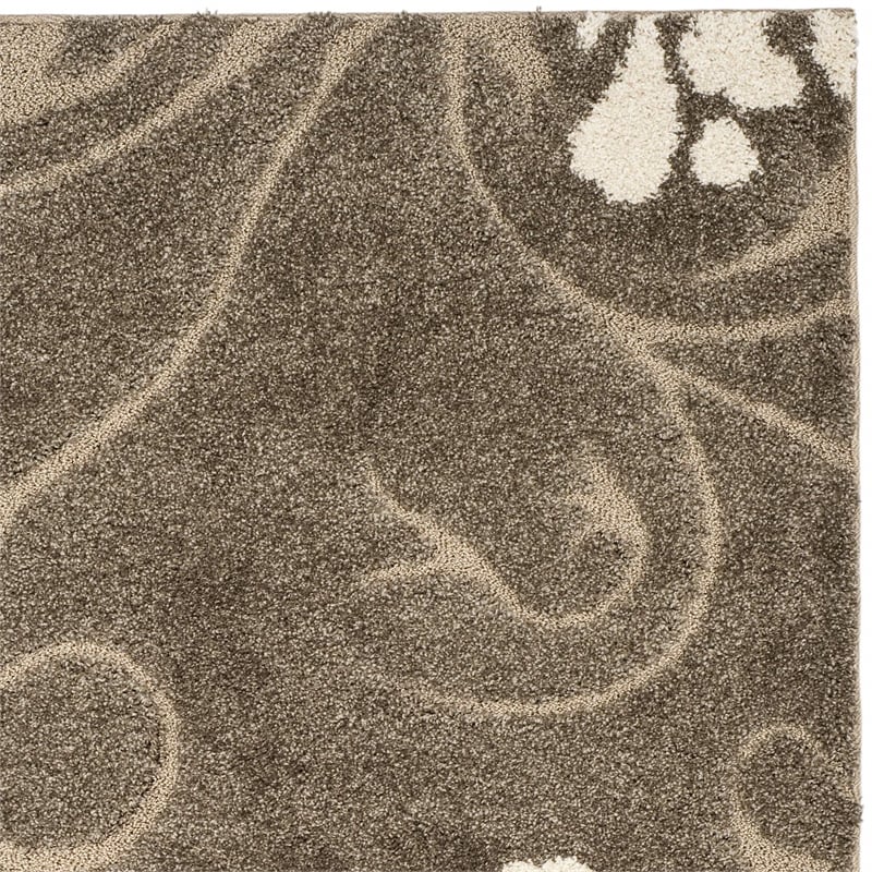Safavieh Florida Shag Smoke Shag Rug - 3'3