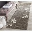 Safavieh Florida Shag Smoke Shag Rug - Runner 2'3