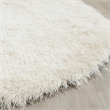 Safavieh Paris Shag Ivory Shag Rug - Round 9'
