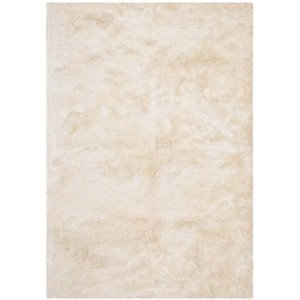 safavieh paris shag ivory shag rug - runner 2'3