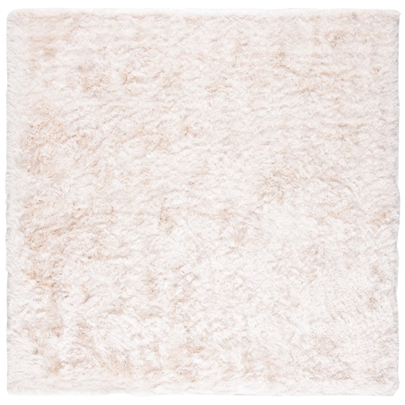 Safavieh Paris Shag Ivory Shag Rug - Square 9'