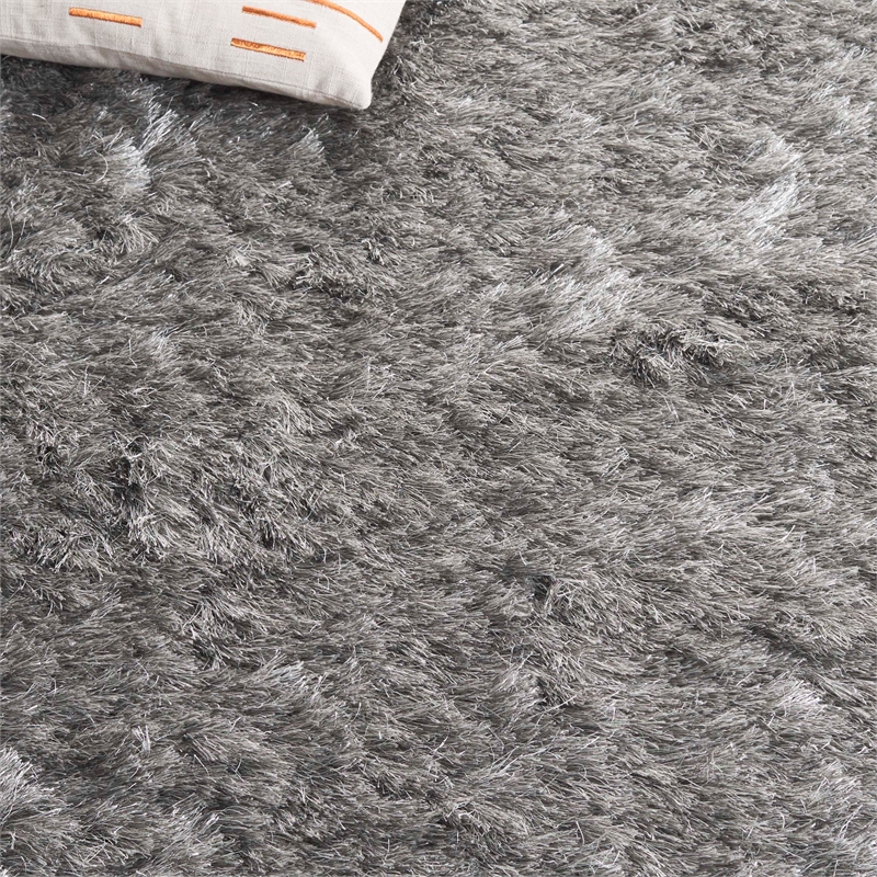 Safavieh Paris Shag Silver Shag Rug - Runner 2'3