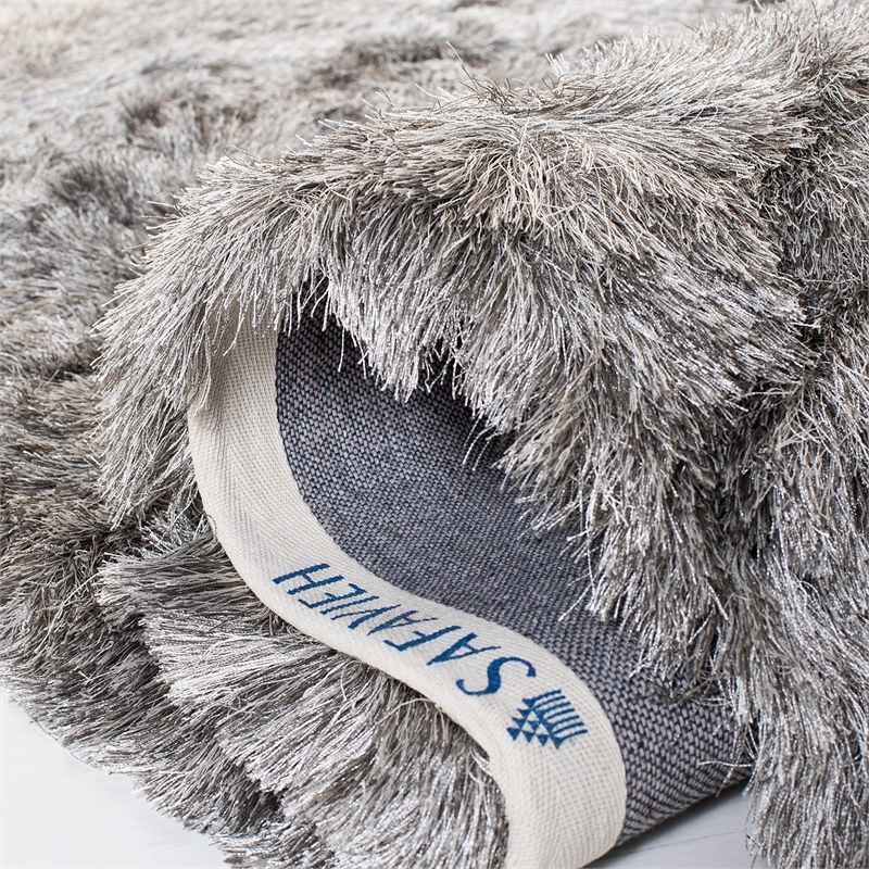 Safavieh Paris Shag Silver Shag Rug - Square 9'