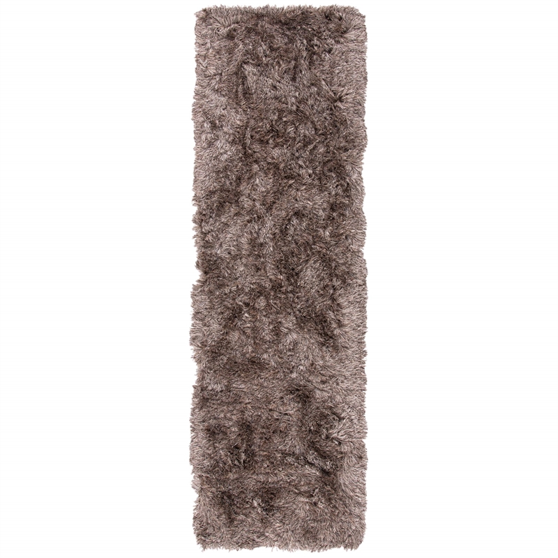 Safavieh Paris Shag Sable Shag Rug - Runner 2'3