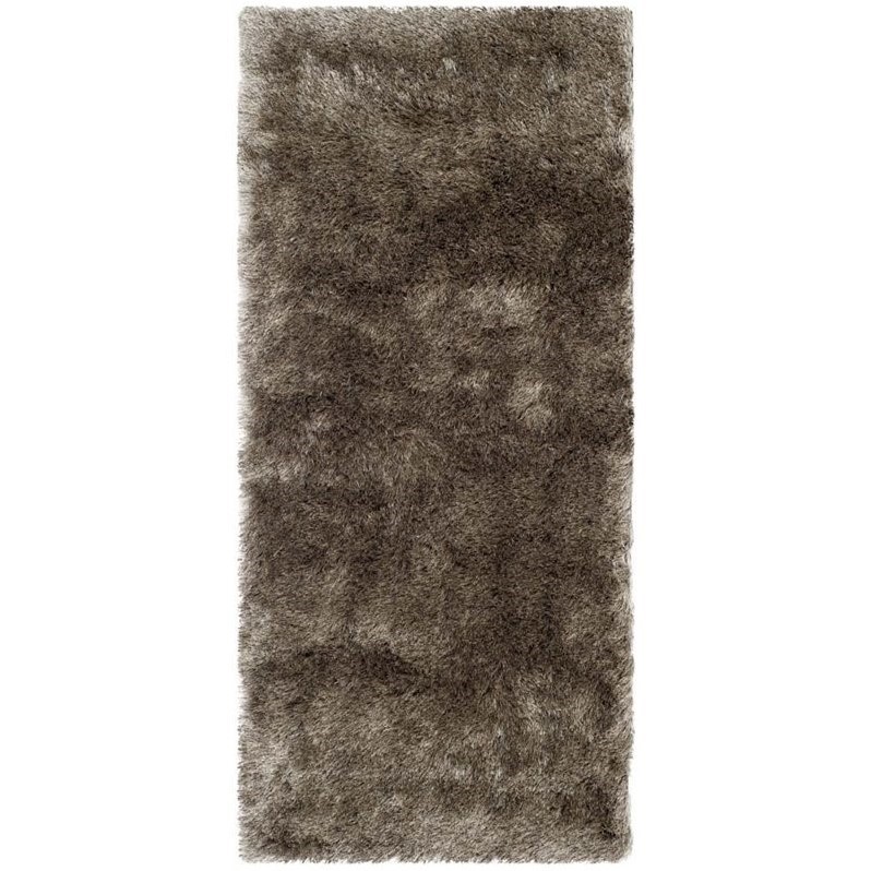 Safavieh Paris Shag Sable Shag Rug - Runner 2'6