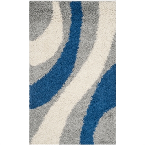 Safavieh Shag Grey Shag Rug - 3' x 5'