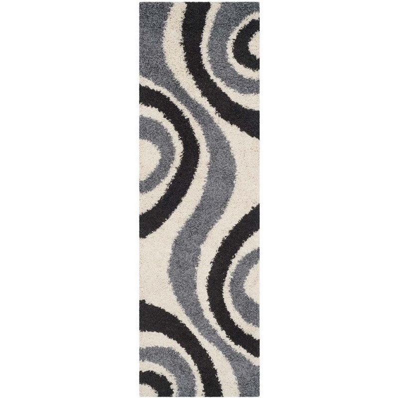 Safavieh Shag Ivory Shag Rug - Runner 2'3