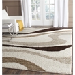 Safavieh Art Shag Ivory Shag Rug - Square 5'