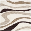 Safavieh Art Shag Ivory Shag Rug - Square 5'