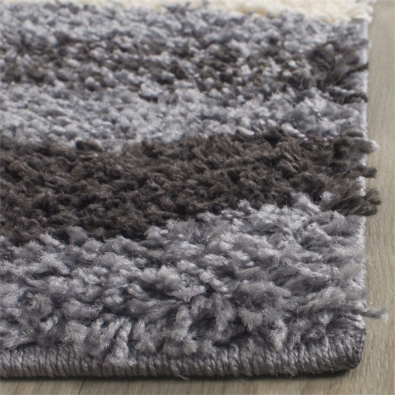 Safavieh Art Shag Grey Shag Rug - Runner 2'3