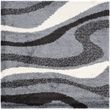 Safavieh Art Shag Grey Shag Rug - Square 5'