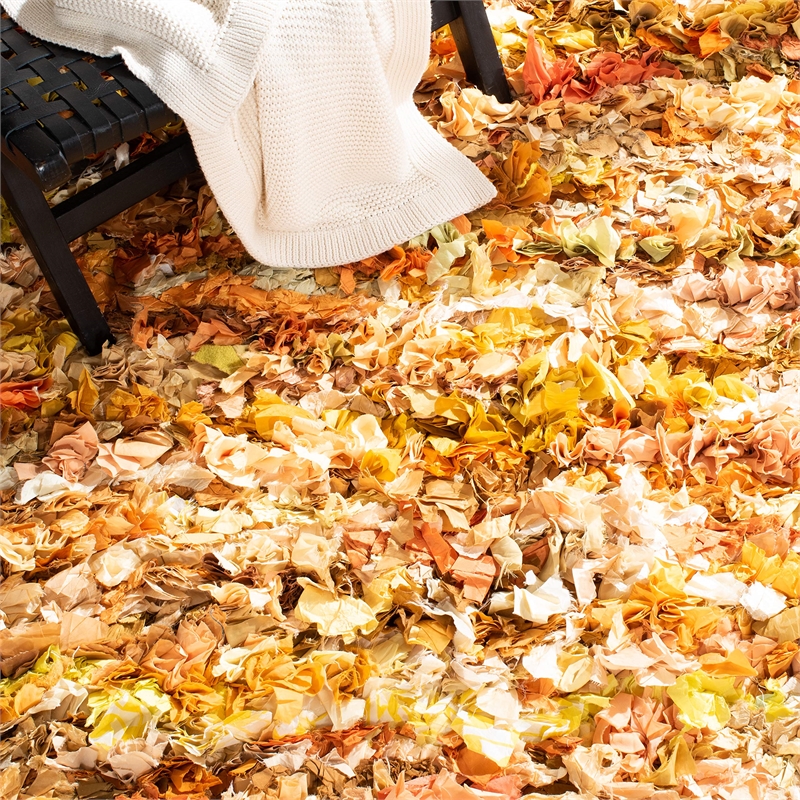 Safavieh Shag Gold Shag Rug - 8' x 10'