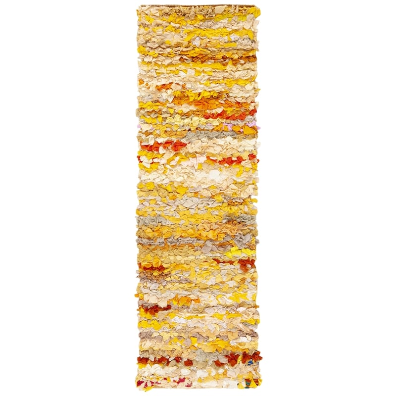 Safavieh Shag Gold Shag Rug - Runner 2'3