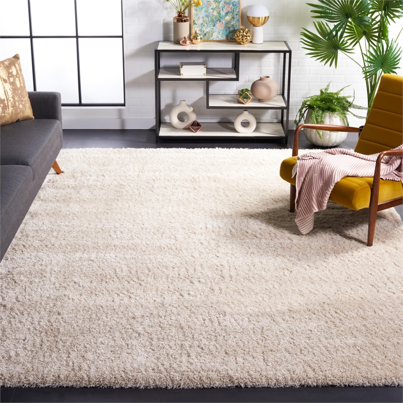 Safavieh Charlotte Shag Ivory Shag Rug - 8' x 10'