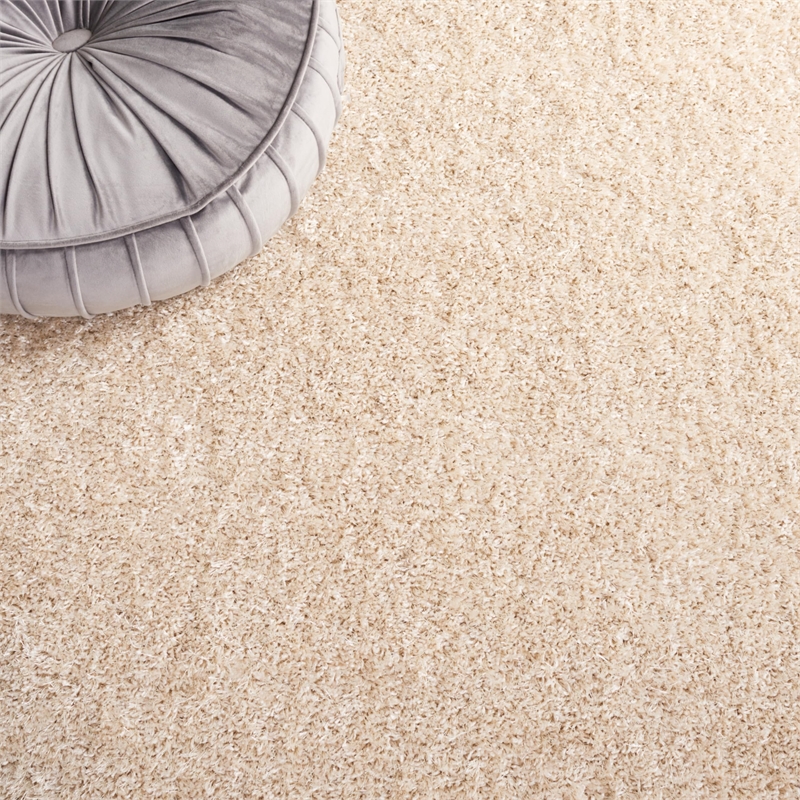 Safavieh Charlotte Shag Ivory Shag Rug - 8' x 10'