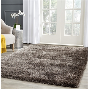 Safavieh Charlotte Shag Brown Shag Rug - 4' x 6'