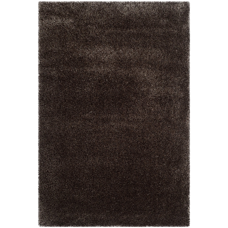 Safavieh Charlotte Shag Brown Shag Rug - 4' x 6'