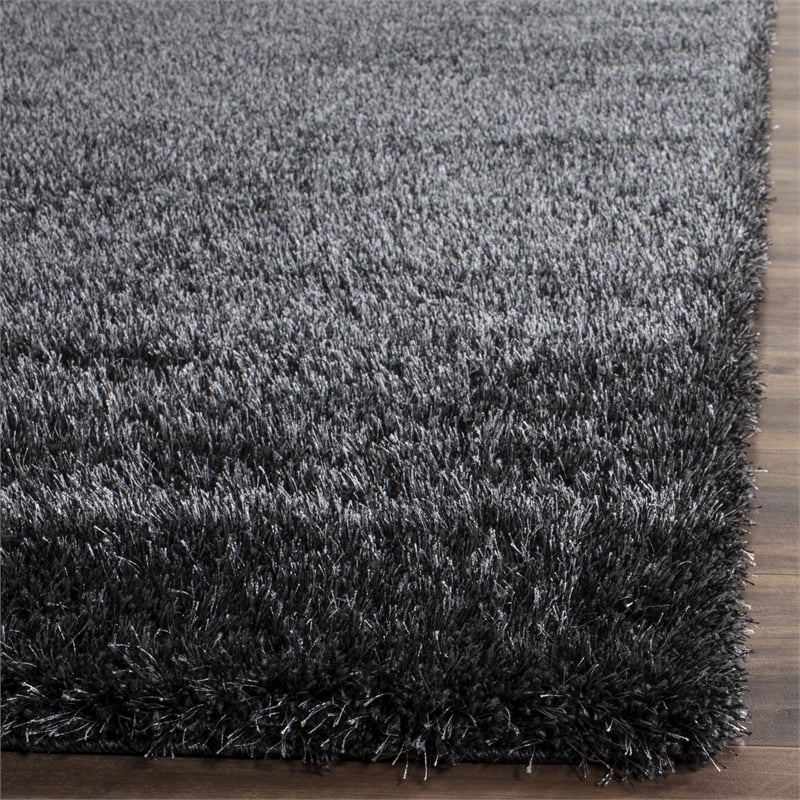 Safavieh Charlotte Shag Charcoal Shag Rug - 4' x 6'