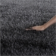 Safavieh Charlotte Shag Charcoal Shag Rug - 4' x 6'