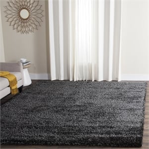 Safavieh Charlotte Shag Charcoal Shag Rug - 8' x 10'
