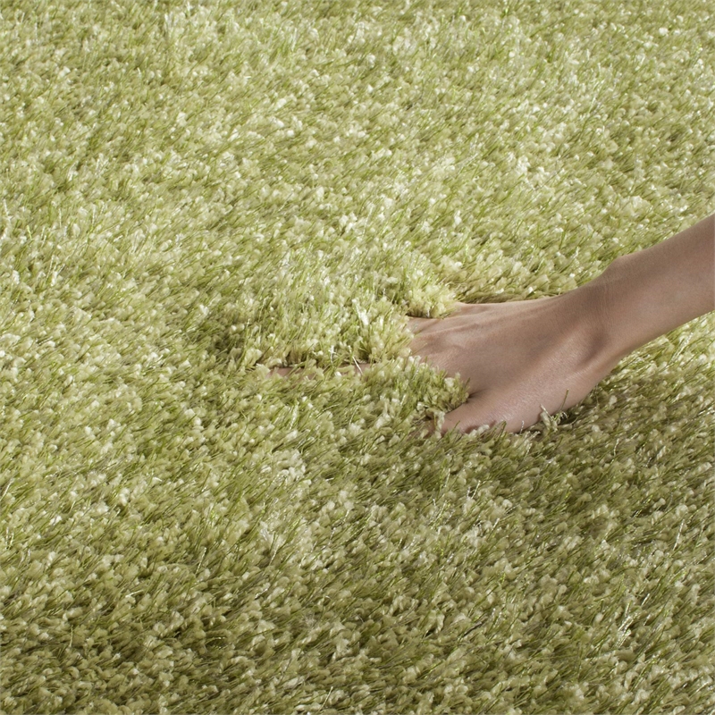 Safavieh Charlotte Shag Green Shag Rug - 5'1