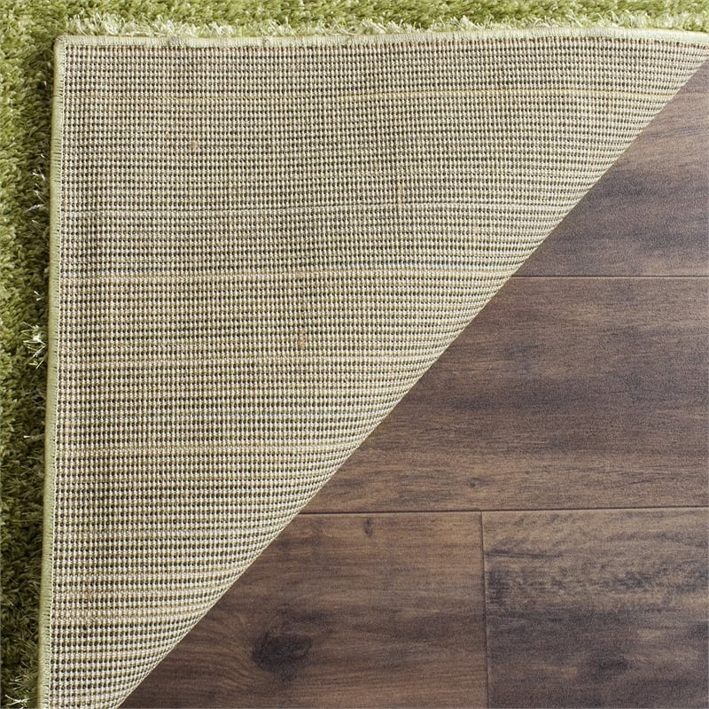 Safavieh Charlotte Shag Green Shag Rug - 5'1