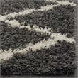 Safavieh Dallas Shag Dark Grey Shag Rug - 6' x 9'