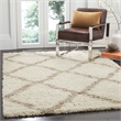 Safavieh Dallas Shag Ivory Shag Rug - 5'1