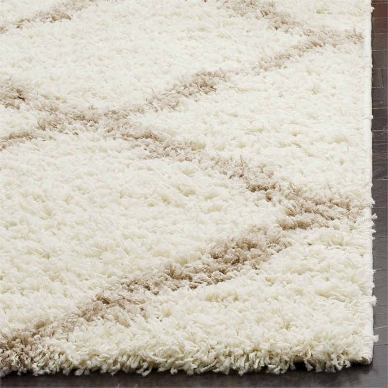 Safavieh Dallas Shag Ivory Shag Rug - 5'1