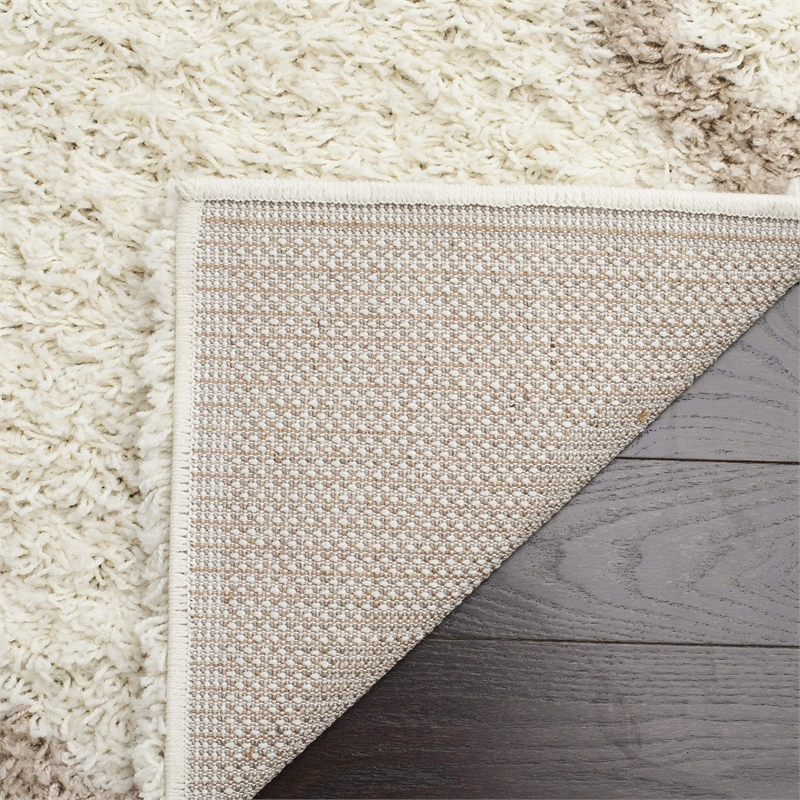 Safavieh Dallas Shag Ivory Shag Rug - Square 6'