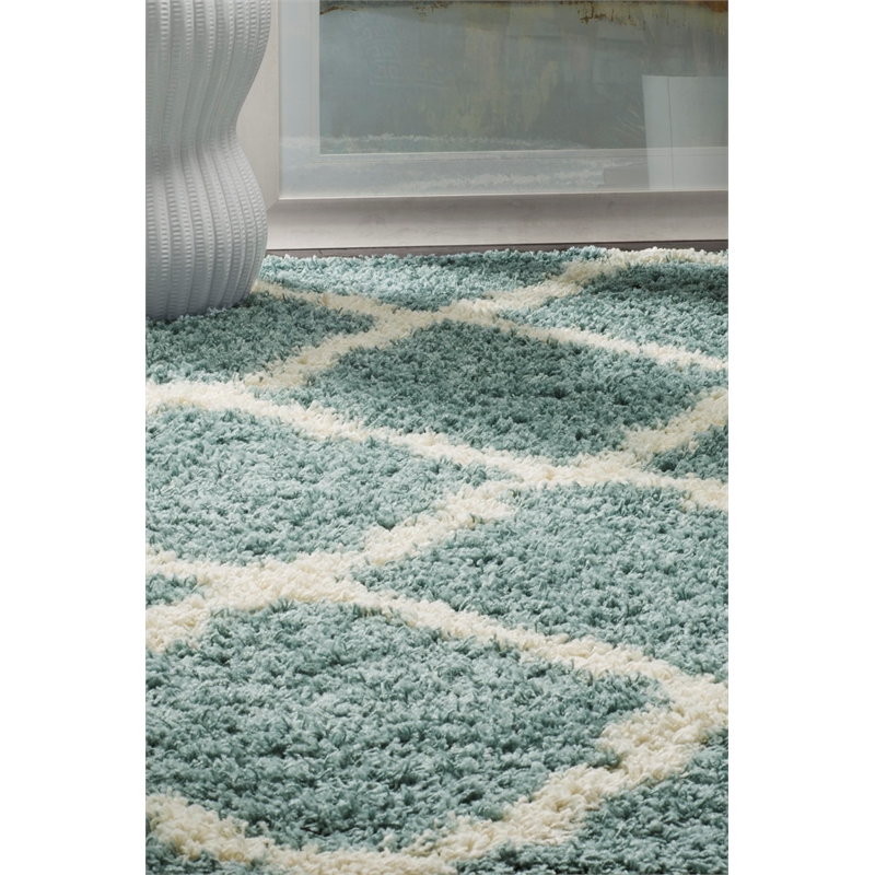 Safavieh Dallas Shag Light Blue Shag Rug - 5'1