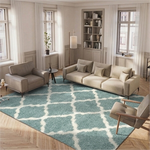 Safavieh Dallas Shag Light Blue Shag Rug - 6' x 9'