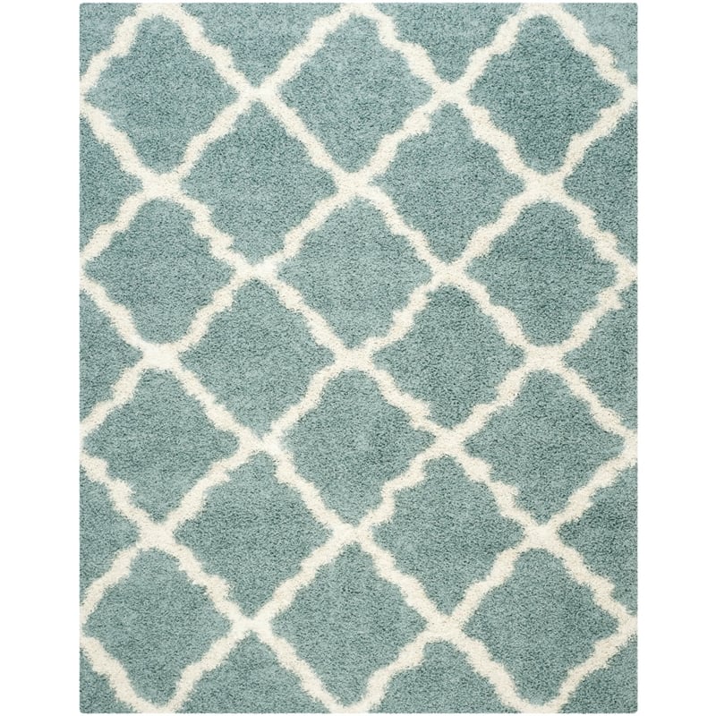 Safavieh Dallas Shag Light Blue Shag Rug - 8' x 10'