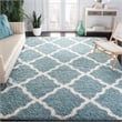 Safavieh Dallas Shag Light Blue Shag Rug - Square 6'