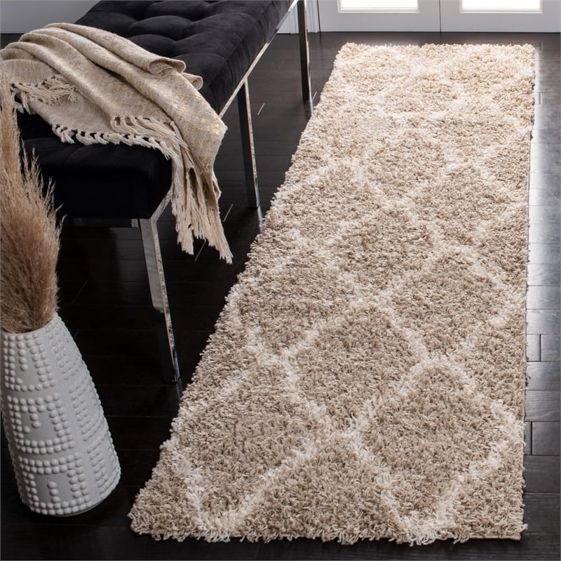Safavieh Dallas Shag Beige Shag Rug - 2'3