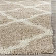 Safavieh Dallas Shag Beige Shag Rug - 6' x 9'
