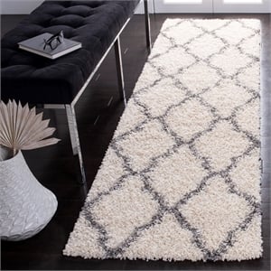 Safavieh Dallas Shag Ivory Shag Rug - 2'3&quot x 8'