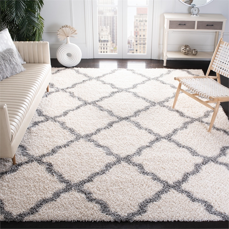 Safavieh Dallas Shag Ivory Shag Rug - 8'6