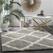 Safavieh Dallas Shag Grey Shag Rug - 3' x 5'
