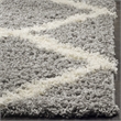Safavieh Dallas Shag Grey Shag Rug - 4' x 6'