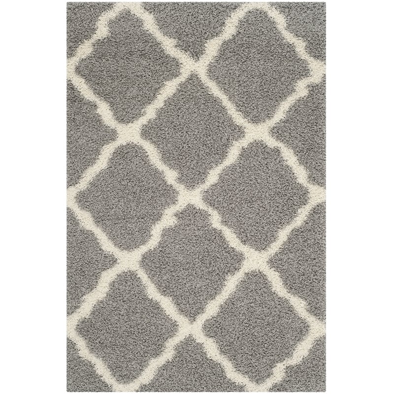 Safavieh Dallas Shag Grey Shag Rug - 5'1
