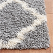 Safavieh Dallas Shag Grey Shag Rug - 6' x 9'