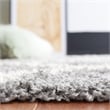 Safavieh Dallas Shag Grey Shag Rug - 6' x 9'