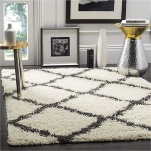 Safavieh Dallas Shag Ivory Shag Rug - 3' x 5'