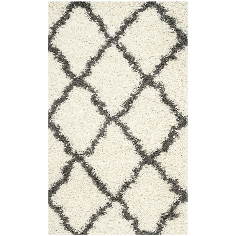 Safavieh Dallas Shag Ivory Shag Rug - 3' x 5'