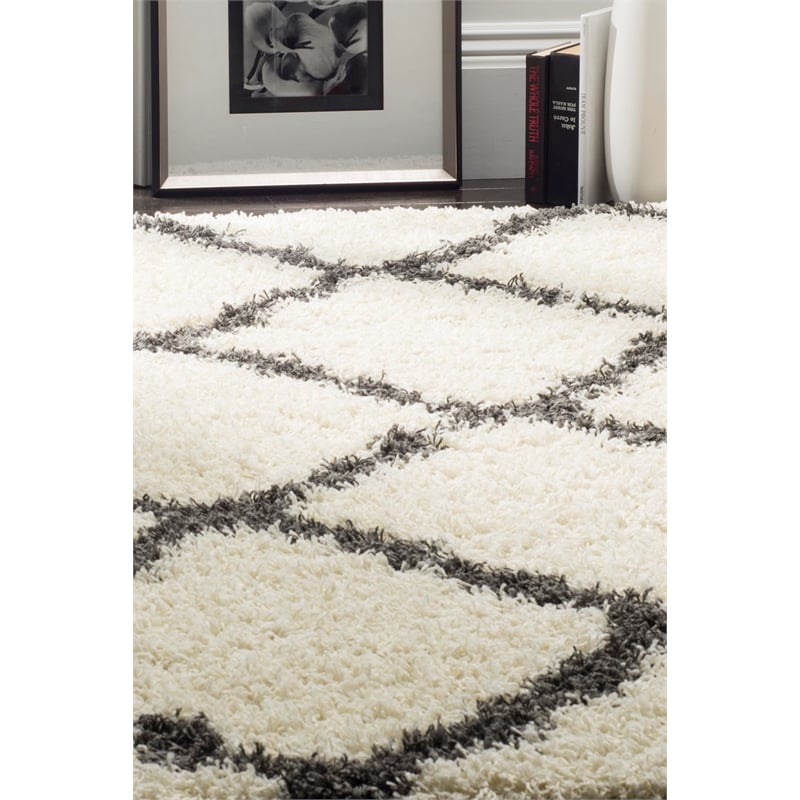 Safavieh Dallas Shag Ivory Shag Rug - 5'1