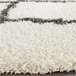 Safavieh Dallas Shag Ivory Shag Rug - Round 6'