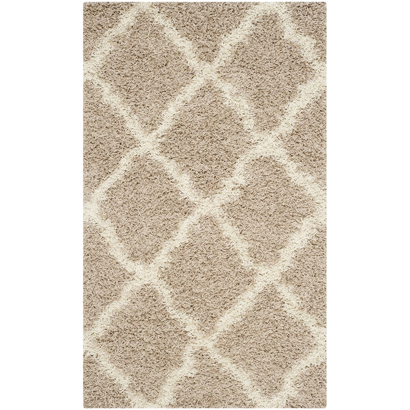 Safavieh Dallas Shag Ivory Shag Rug - 3' x 5'
