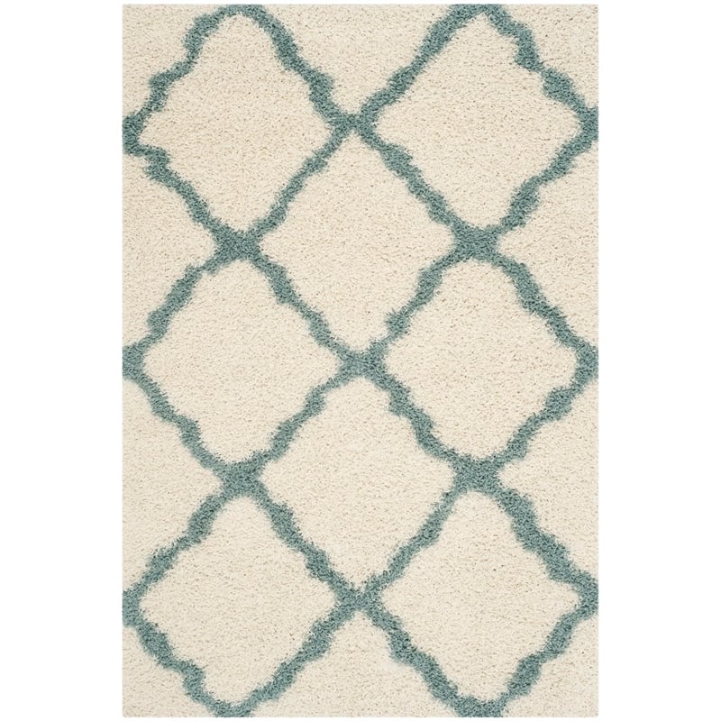Safavieh Dallas Shag Ivory Shag Rug - 4' x 6'